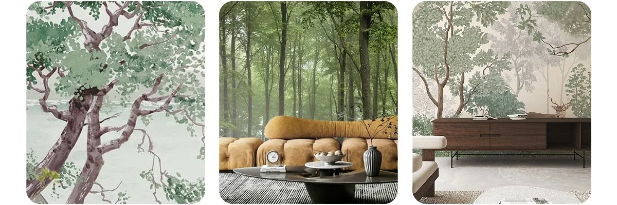 natural wallpaper for hotels and resorts